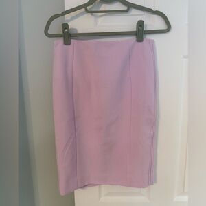 White House Black Market Lilac Pencil Skirt